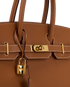 Birkin 30 In Epsom Gold, &pound;13,000, Handbags, Brown, Leather, Other view